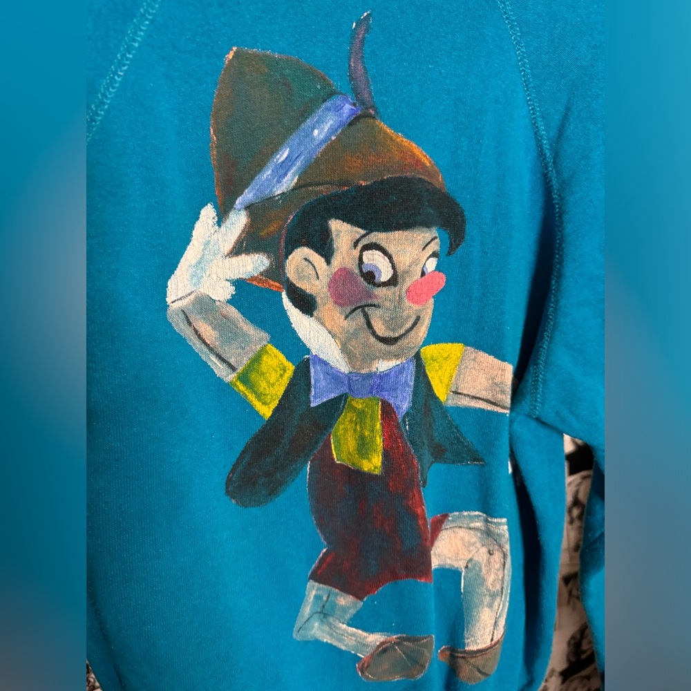 VTG Hand Painted Tultex Crew